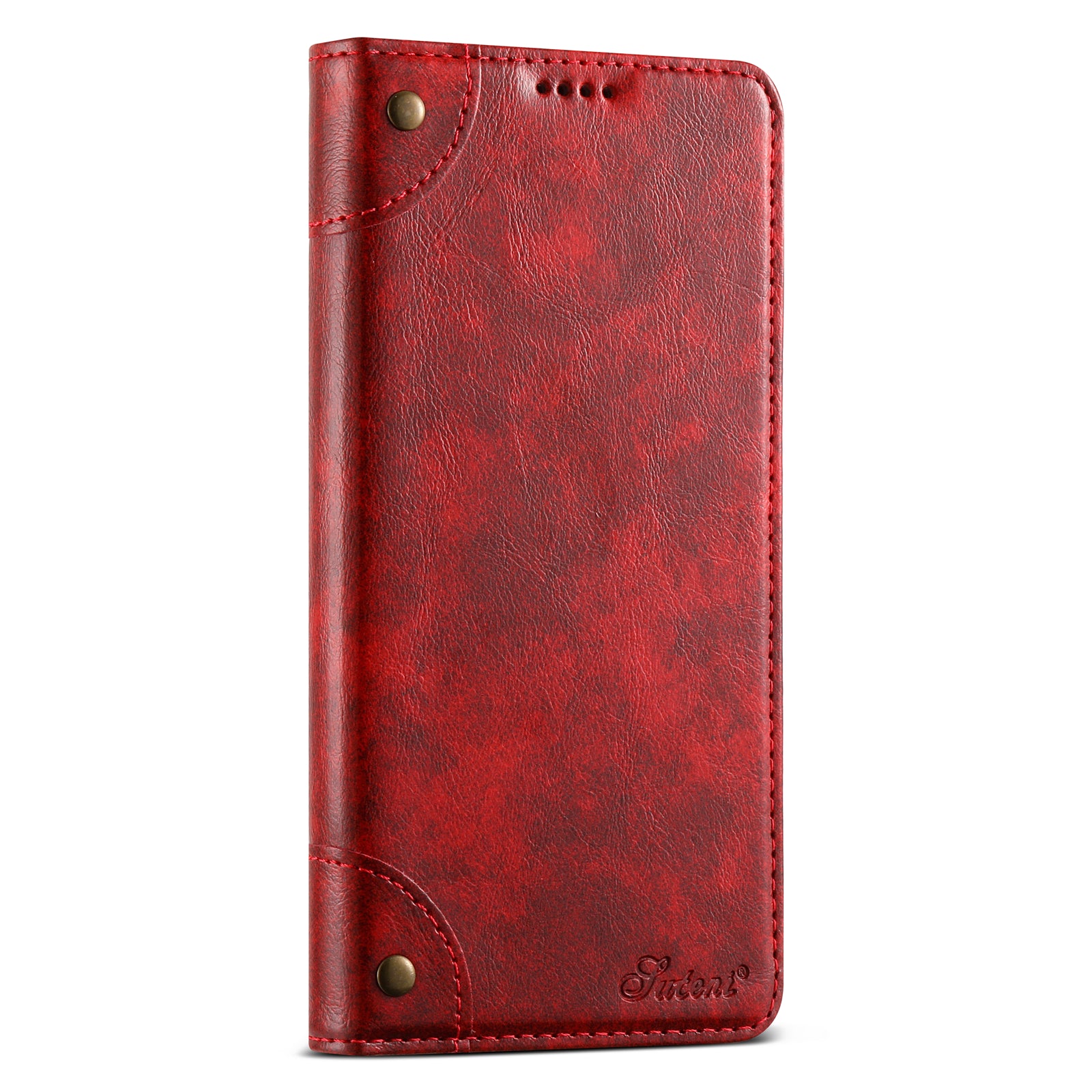 Retro Leather Flip Wallet Case – Magnetic Closure, Card Slots, Shockproof Protection, Elegant Vintage Design, Durable PU Leather Cover for iPhone