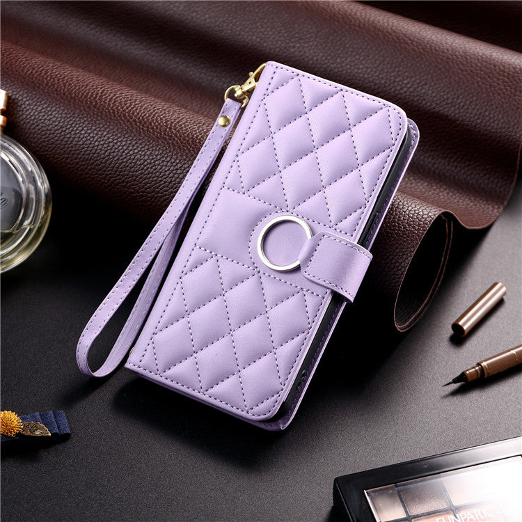 Luxury Leather Flip Phone Case – Premium Wallet, Bracket Protection,  Elegant Cover with Card Slots, Durable & Functional