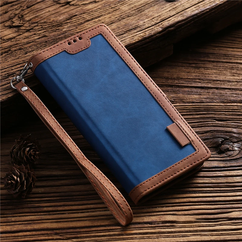 Luxury Leather Flip Case – Premium Wallet Cover, Magnetic Closure, Card Slots, Shockproof Protection, Elegant Design for iPhone