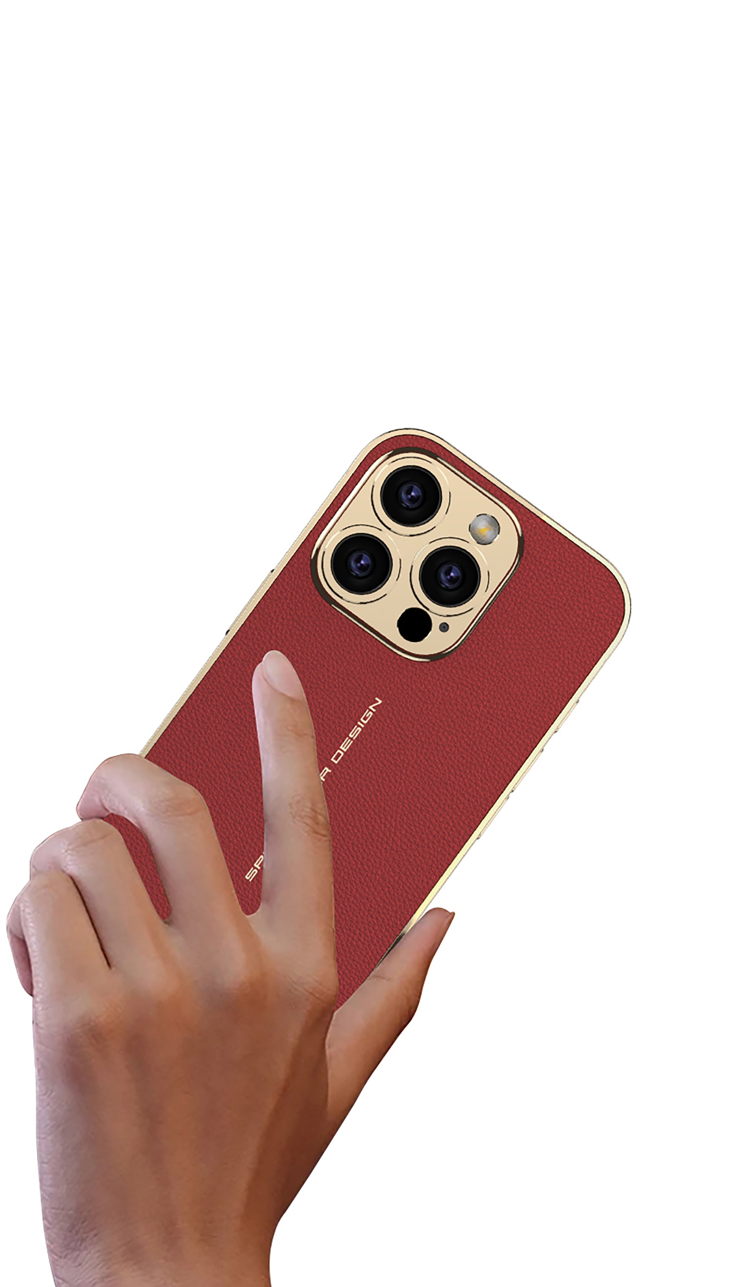 Luxury Plating Leather Phone Case – Shockproof All-Inclusive Lens Back Cover for iPhone Models, Sleek and Durable Design