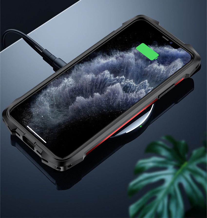 Luxury Military Armor iPhone Case – Anti-Drop, Shockproof Protection, Rugged Design for iPhone Models, Durable & Secure Cover