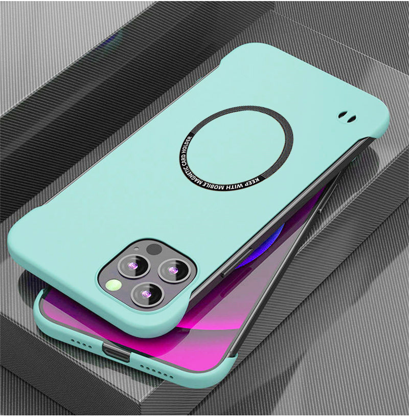 Ultra-Thin for iPhone Premium Shockproof, Slim Borderless Design, Water-Resistant Clear Protective Cover with MagSafe