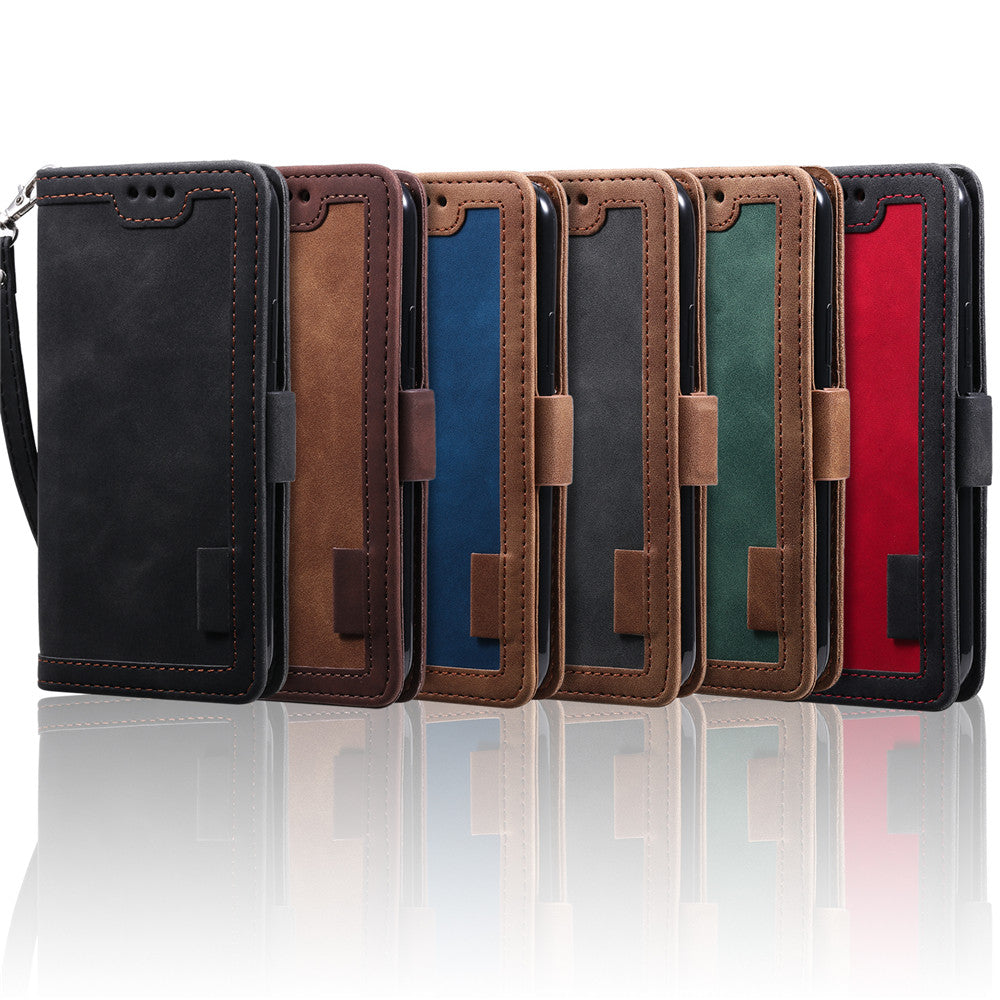 Luxury Leather Flip Case – Premium Wallet Cover, Magnetic Closure, Card Slots, Shockproof Protection, Elegant Design for iPhone