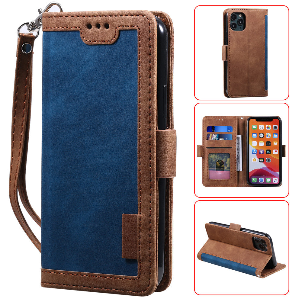 Luxury Leather Flip Case – Premium Wallet Cover, Magnetic Closure, Card Slots, Shockproof Protection, Elegant Design for iPhone