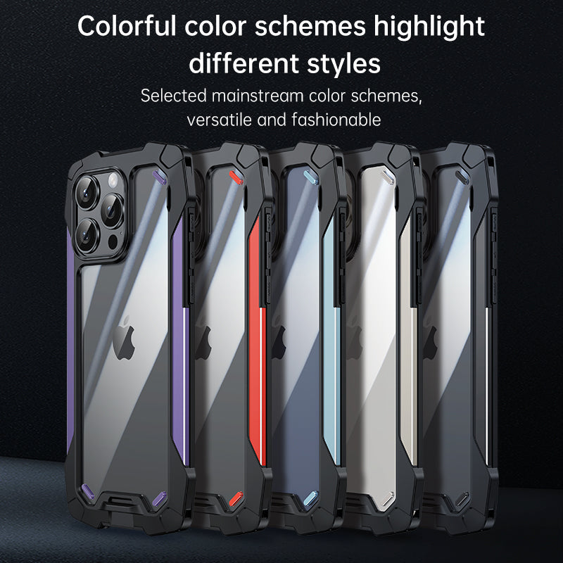 Luxury Military Armor iPhone Case – Anti-Drop, Shockproof Protection, Rugged Design for iPhone Models, Durable & Secure Cover