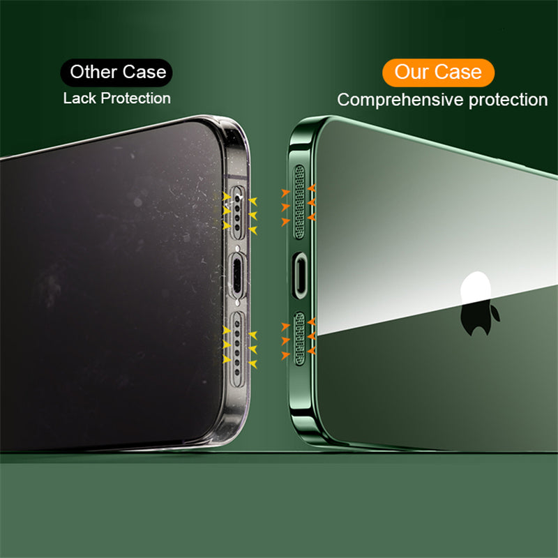 Premium Clear MagSafe iPhone Case - Ultra-Thin, Shockproof, Scratch-Resistant, Wireless Charging Compatible,