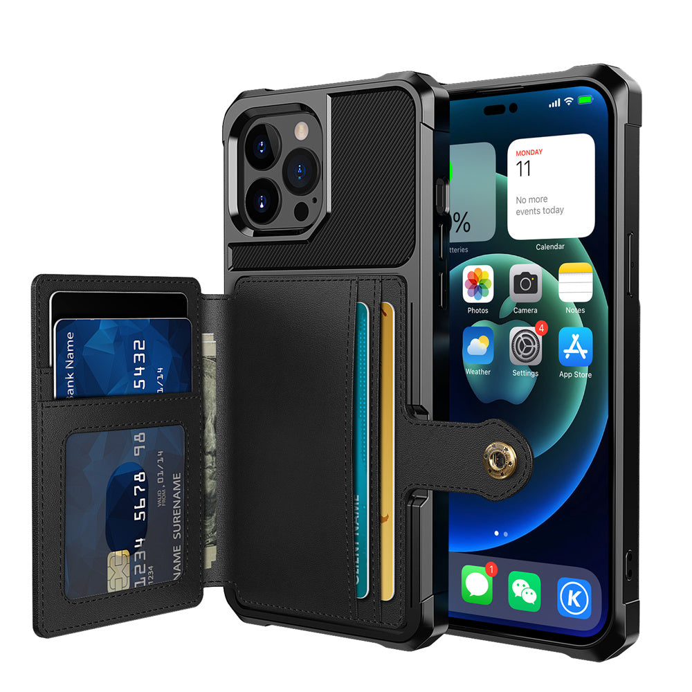 Premium Magnetic Wallet Leather Case for iPhone – Stand, Card Slot, Anti-Drop Protection for iPhone 15, 14, 13, 12, 11, 16 Pro Max, XS, SE2022