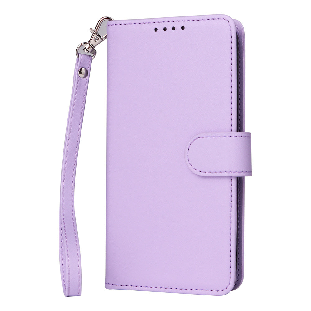 Luxury 2-in-1 Detachable Wallet Case – Magnetic Leather Folio, Card Holder, Kickstand, Secure Clasp, Stylish & Durable Protection