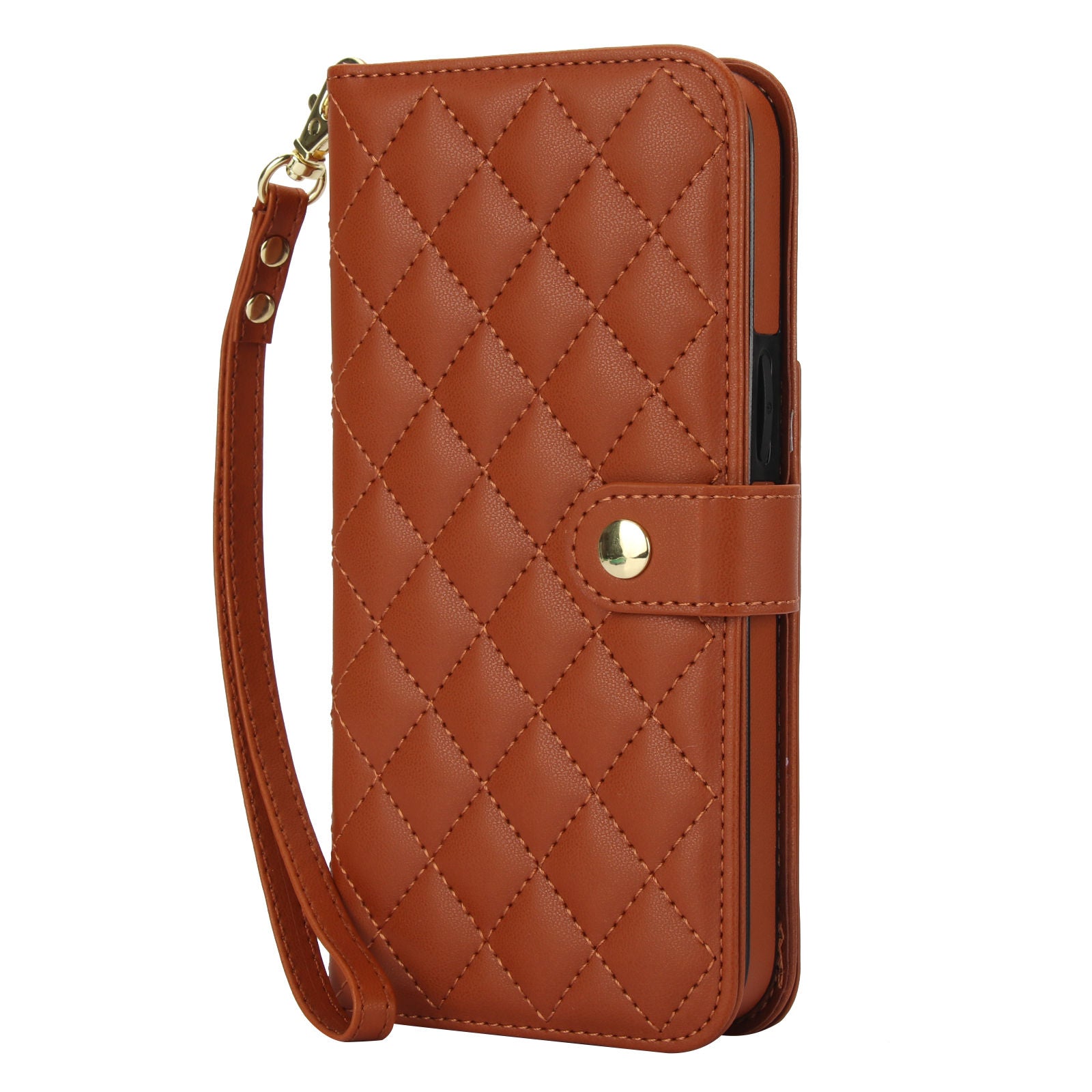 RFID Blocking Wallet Crossbody Flip Case – Card Slot Holder, PU Leather, Secure Protection for iPhone Models