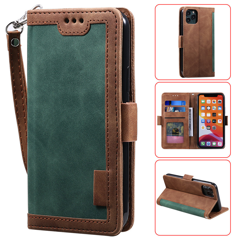 Luxury Leather Flip Case – Premium Wallet Cover, Magnetic Closure, Card Slots, Shockproof Protection, Elegant Design for iPhone