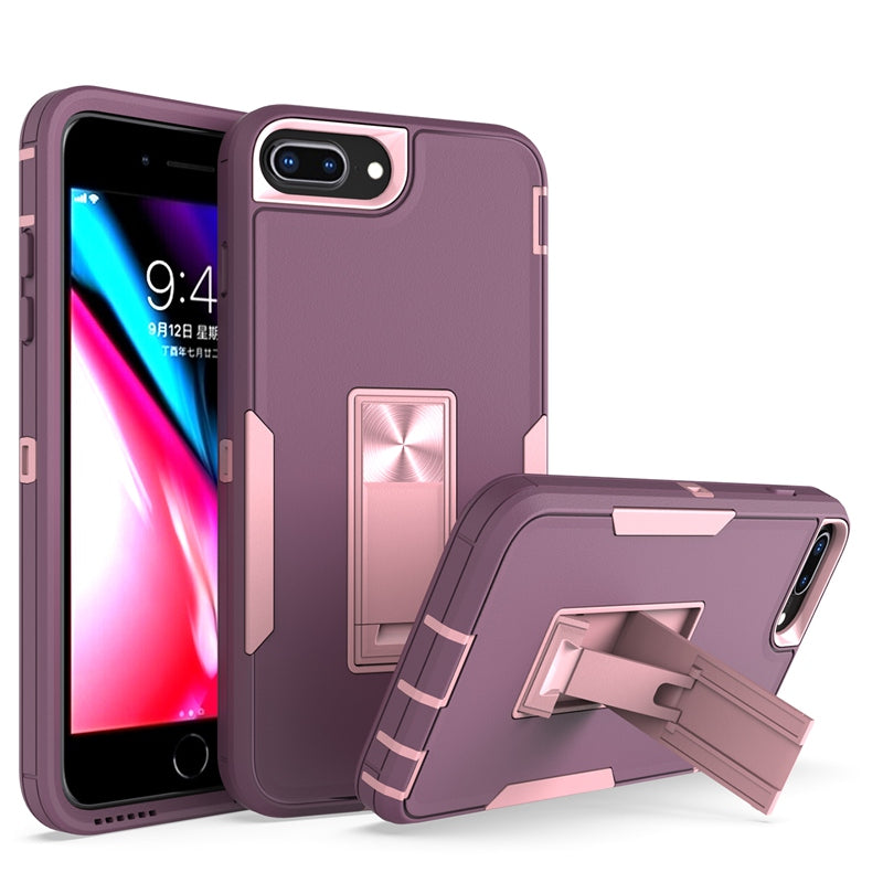 Shockproof Kickstand Case – Magnetic Holder Adsorption Cover for iPhone Models, Durable and Protective Design