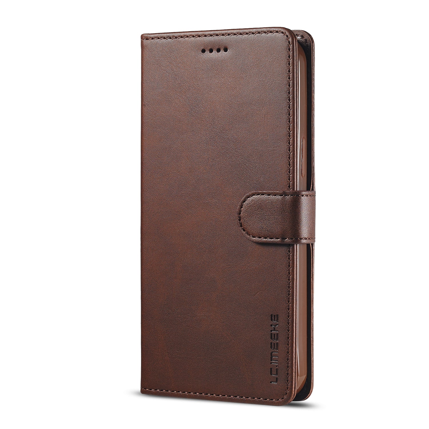 Luxury Leather Wallet Case – Flip Cover with Card Slot, Magnetic Closure, and Premium Protection for iPhone Models