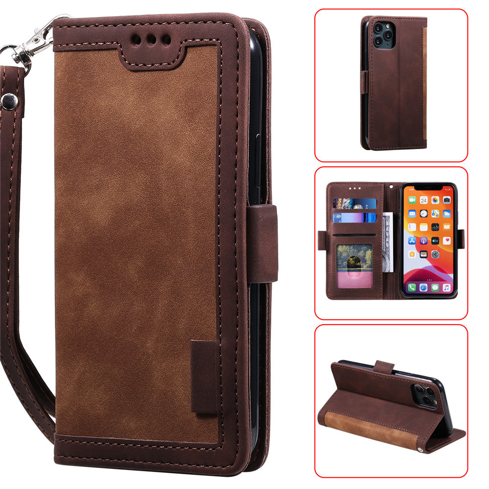 Luxury Leather Flip Case – Premium Wallet Cover, Magnetic Closure, Card Slots, Shockproof Protection, Elegant Design for iPhone