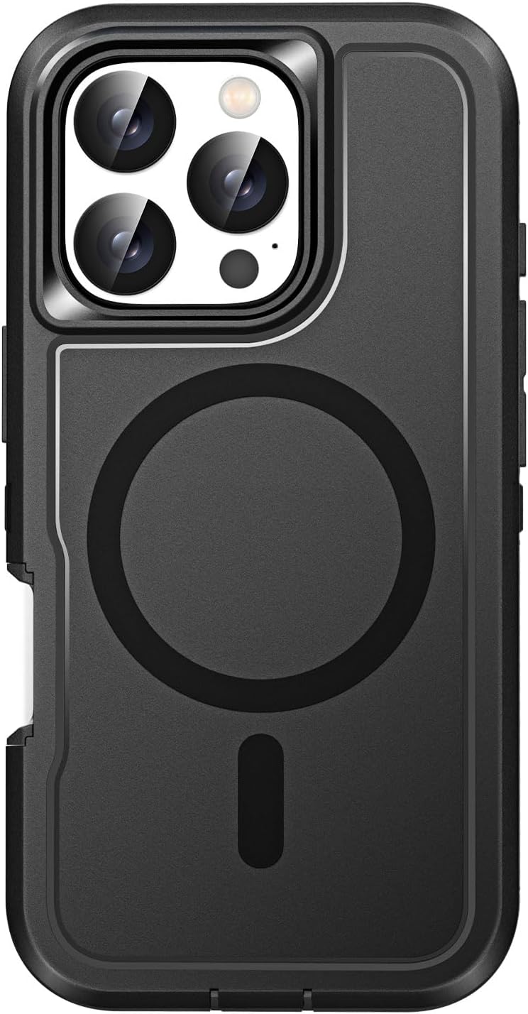 Heavy Duty Shockproof Case – Rugged Protective Cover with Kickstand, Anti-Scratch, Full-Body Protection for iPhone Models