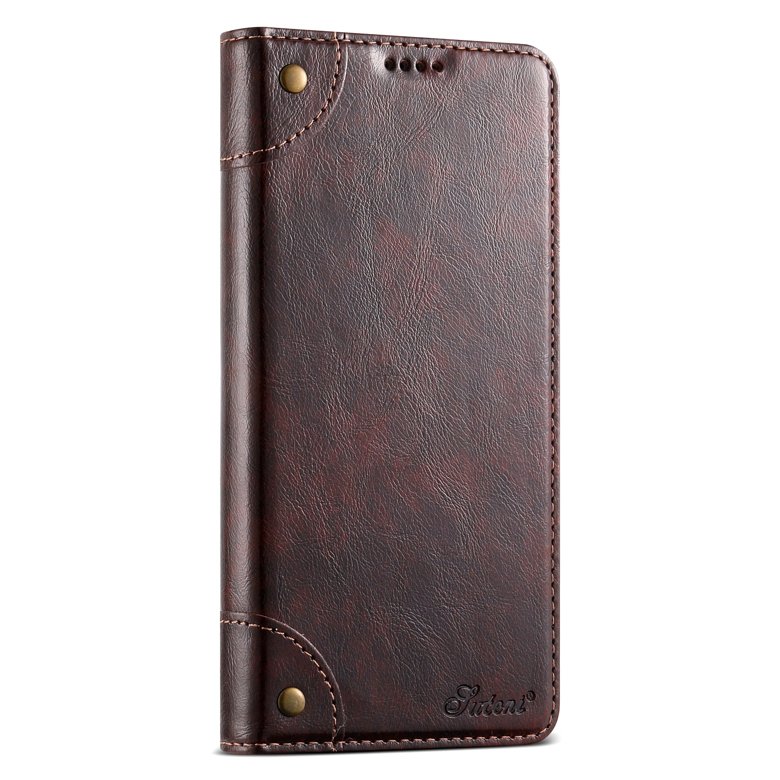 Retro Leather Flip Wallet Case – Magnetic Closure, Card Slots, Shockproof Protection, Elegant Vintage Design, Durable PU Leather Cover for iPhone